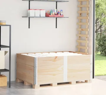 vidaXL Okviri za palete 3 kom 150x100 cm od masivne borovine - Venlo