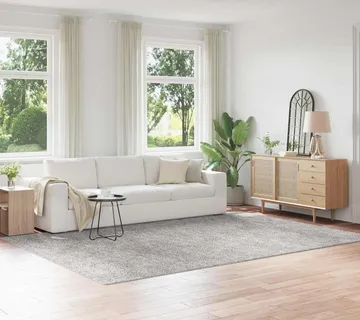 vidaXL Protuklizni Shaggy Tepih Siva 240 x 340 cm PP - Venlo
