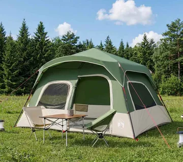 vidaXL Instant šator Zelena 340 x 280 x 190 cm - Venlo
