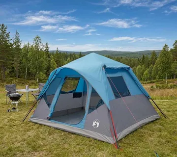vidaXL Instant šator Plava 305 x 275 x 190 cm Poliester i čelik - Venlo