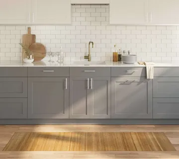 vidaXL Tepih pravokutni prirodni 60 x 200 cm od bambusa - Venlo