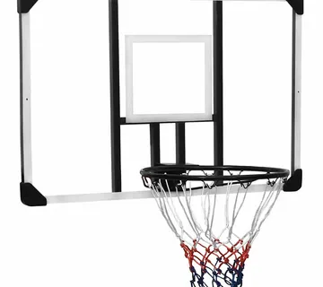 vidaXL Košarkaška ploča prozirna 106x69x3 cm polikarbonatna - Venlo