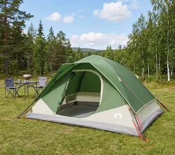 vidaXL Instant šator Zelena 305 x 215 x 140 cm Poliester i čelik - Venlo