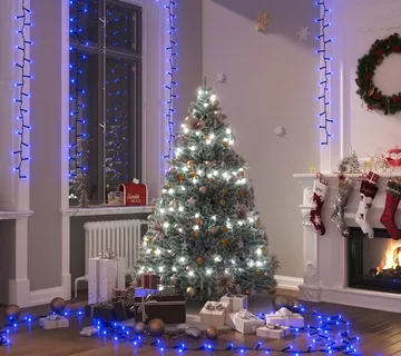vidaXL Kompaktna LED traka s 400 LED žarulja plava 13 m PVC - Venlo