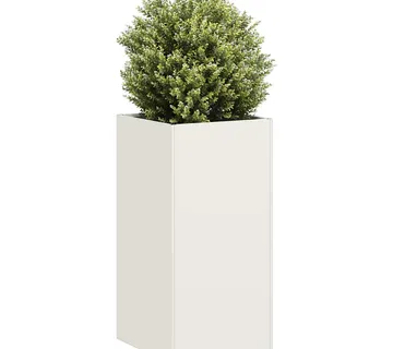 vidaXL Sadilica bijela 40x40x80 cm od hladno valjanog čelika - Venlo