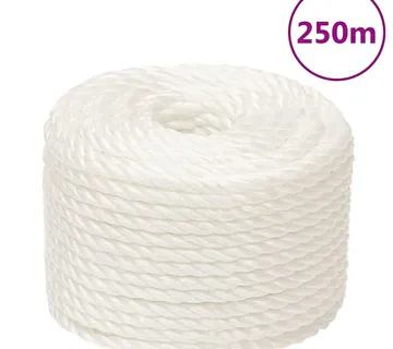 vidaXL Radno uže bijeli 10 mm 250 m od polipropilena - Venlo