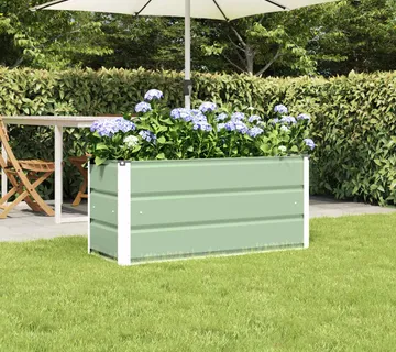 vidaXL Sadilica Zelena 100 x 40 x 45 cm Čelik - Venlo