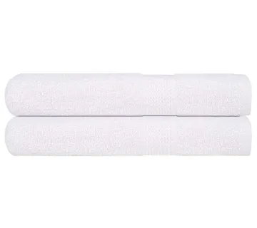 vidaXL Ručnici za saunu FROGN 2 kom bijeli 80x200 cm 360 g/m² - Venlo