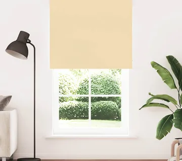 vidaXL Rolo zavjesa Blackout Bež 120x210 cm Širina tkanine 116,6 cm - Venlo