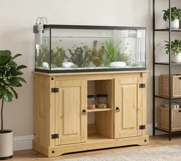 vidaXL Stalak za akvarij CORONA Smeđa 101,5 x 37 x 73 cm 300 kg - Venlo