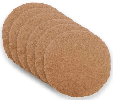 vidaXL Presvlaka za jastuk 6 pcs HEERLEN Bež Ø 30 cm Bouclé - Venlo