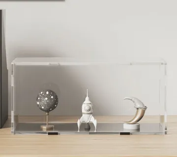 vidaXL Kutija za izlaganje prozirna 30x15x14 cm akrilna - Venlo
