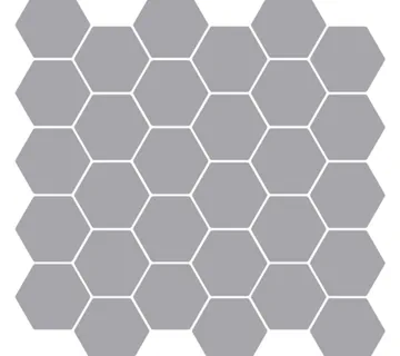 vidaXL Heksagonska pločica 20 kom. Siva 30 x 30 cm Poliuretan i PET - Venlo