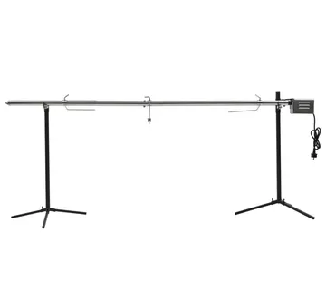 vidaXL Automatska rešetka za roštilj s motorom 207 x 45 x 81 cm - Venlo
