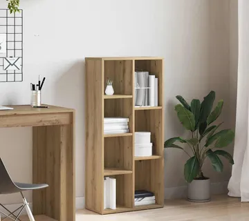 vidaXL Ormarić za knjige Artisan hrast 50x25x104 cm - Venlo