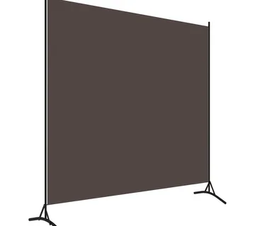 vidaXL Sobna pregrada smeđa 175 x 180 cm od tkanine - Venlo