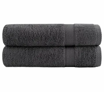 vidaXL Premium ručnici za ruke SOLUND 2 kom. antracit 50x100 cm 600 g/m² - Venlo