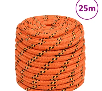 vidaXL Brodski konop narančasti 16 mm 25 m od polipropilena - Venlo