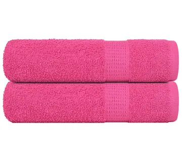 vidaXL Ručnici za ruke FROGN 2 kom. Roza 50x100 cm 360 g/m² - Venlo