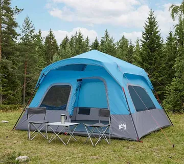 vidaXL Instant šator Plava 340 x 280 x 190 cm - Venlo