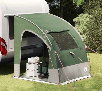 vidaXL Šator za stražnja vrata automobila 194 x 180 x 210 cm Zelena - Venlo