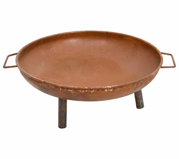 vidaXL Posuda za vatru 67,5 x 58 x 22,5 cm čelična - Venlo