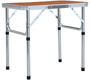 vidaXL Sklopivi stol za kampiranje aluminijski 60 x 45 cm - Venlo