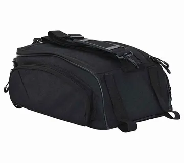 vidaXL Torba za bicikl Crna 38 x 21 x 16 cm Poliester - Venlo