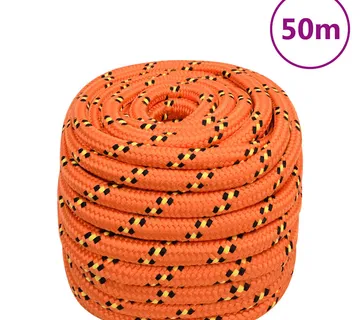 vidaXL Brodski konop narančasti 20 mm 50 m od polipropilena - Venlo