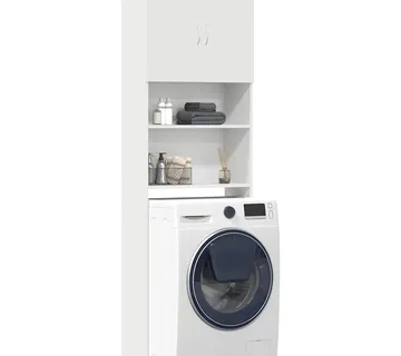 vidaXL Ormar za perilicu bijeli 64x24x190 cm izrađeno drvo - Venlo