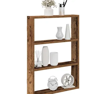 vidaXL Zidna polica Staro drvo 43x9x60 cm Konstruirano drvo - Venlo