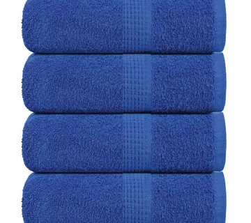 vidaXL Ručnici za pranje FROGN 4 kom. Plavi 30x30 cm 360 g/m² - Venlo