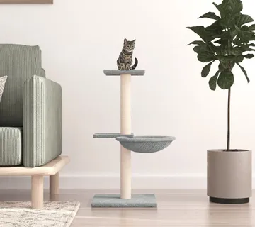vidaXL Penjalica za mačke sa stupovima za grebanje svjetlosiva 72 cm - Venlo