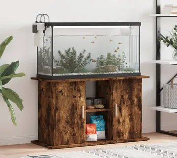 vidaXL Stalak za akvarij boja hrasta 101x41x58 cm konstruirano drvo - Venlo