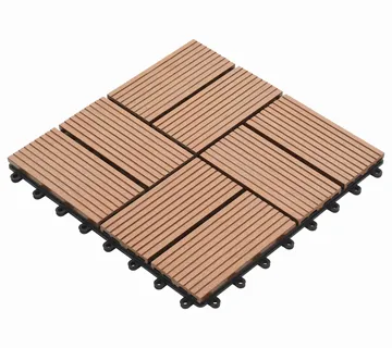 vidaXL Pločice za decking 11 kom. Smeđa 30 x 30 cm WPC - Venlo