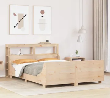 vidaXL Okvir kreveta bez madraca 140 x 190 cm od masivne borovine - Venlo
