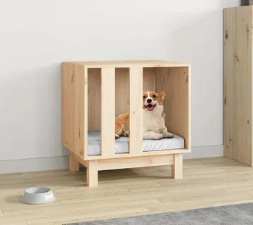 vidaXL Kućica za pse 50 x 40 x 52 cm od masivne borovine - Venlo
