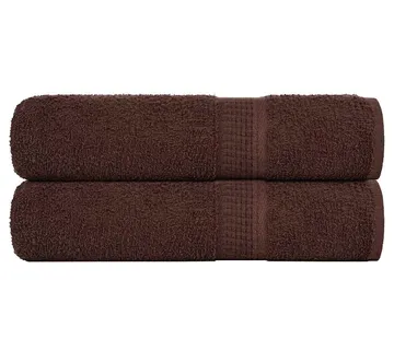 vidaXL Ručnici za tuširanje FROGN 2 kom. Smeđi 70x140 cm 360 g/m² - Venlo