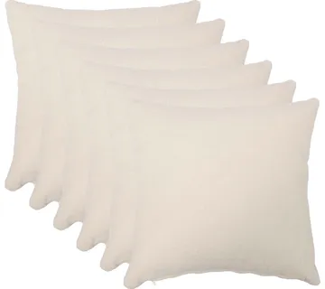 vidaXL Presvlaka za jastuk 6 pcs HEERLEN Krem 30 x 30 cm Bouclé - Venlo