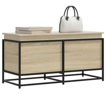 vidaXL Kutija za pohranu s poklopcem 100x40x51,5 cm konstruirano drvo - Venlo