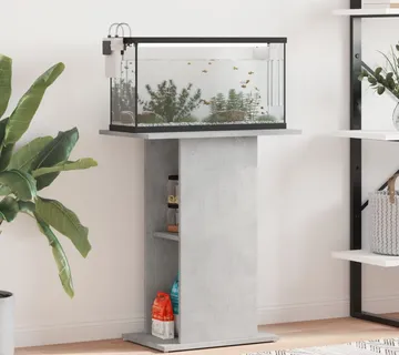 vidaXL Stalak za akvarij Betonsko sivi 60,5x36x72,5 cm Konstruirano drvo - Venlo