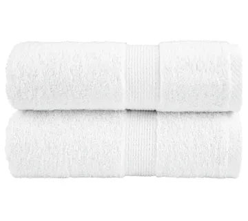 vidaXL Premium ručnici za goste SOLUND 2 kom. Bijeli 30x50 cm 600 g/m² - Venlo