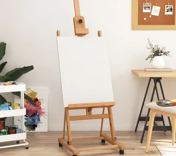 vidaXL Štafelaj 55 x 53,5 x 178 cm od masivne bukovine - Venlo