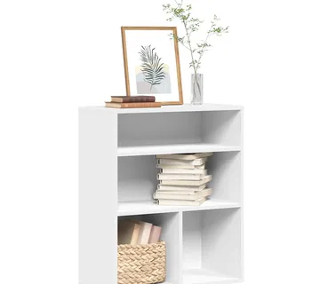 vidaXL Ormarić za knjige bijeli 60x30x71,5 cm konstruirano drvo - Venlo