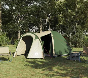 vidaXL Šator s kupolom Kupola s krovom Zelena 384 x 254 x 170 cm - Venlo