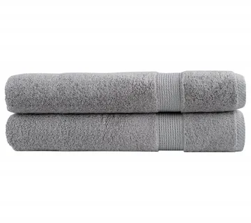 vidaXL Ručnici SOLUND 2 kom sivi 100 x 200 cm 600 gsm - Venlo