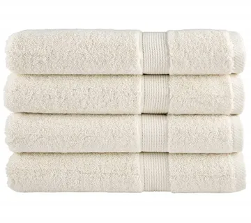 vidaXL Ručnici za saunu SOLUND 4 kom krem 80 x 200 cm 600 gsm - Venlo