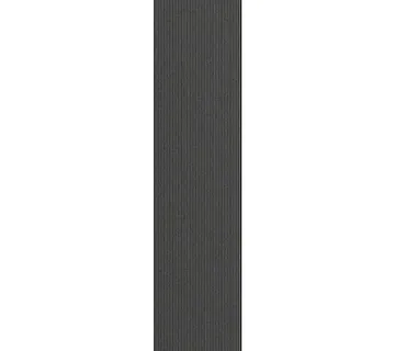 vidaXL Otirač prugasti crni i sivi 115 x 500 cm - Venlo
