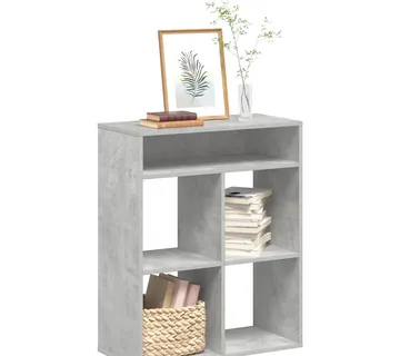 vidaXL Ormarić za knjige boja betona 66x31x80 cm konstruirano drvo - Venlo