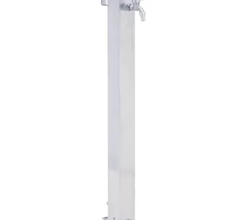 vidaXL Vrtni stup za vodu 40 cm od nehrđajućeg čelika četvrtasti - Venlo